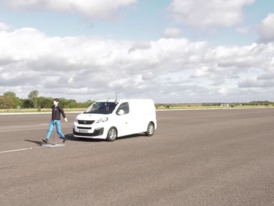 Peugeot Expert Commercial Van Safety Tests 2022