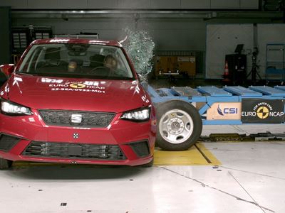 SEAT Ibiza - Side Mobile Barrier test 2022