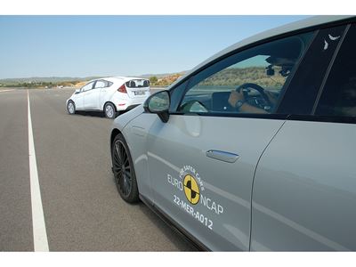 Mercedes-EQ EQE Assisted Driving Tests 2022