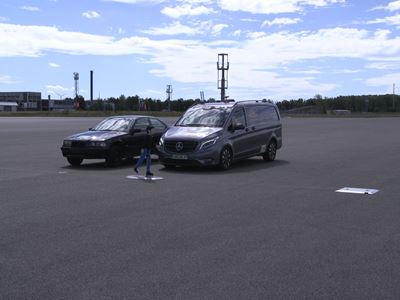 Mercedes-Benz Vito Commercial Van Safety Tests 2023