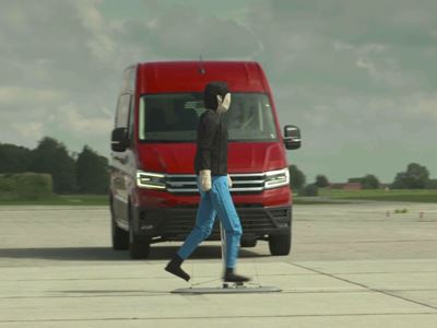 VW Crafter Commercial Van Safety Tests 2023