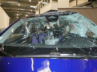 Honda ZR-V - Far-Side impact test 2023 - after crash