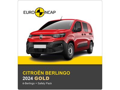 Citroën Berlingo Euro NCAP Commercial Van Safety Results 2024