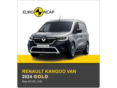 Renault Kangoo Van Euro NCAP Commercial Van Safety Results 2024