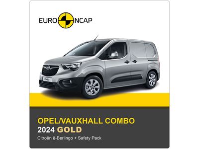 Opel/Vauxhall Combo Euro NCAP Commercial Van Safety Results 2024