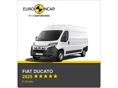 FIAT Ducato Euro NCAP Commercial Van Safety Results 2025