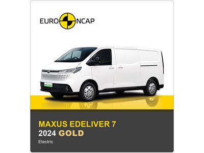 Maxus eDELIVER 7 Euro NCAP Commercial Van Safety Results 2024