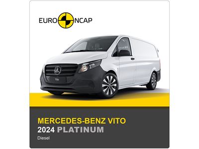 Mercedes-Benz Vito Euro NCAP Commercial Van Safety Results 2024
