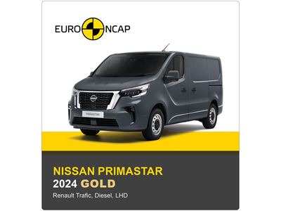 Nissan Primastar Euro NCAP Commercial Van Safety Results 2024