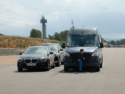 Mercedes-Benz Sprinter Commercial Van Safety Tests 2024