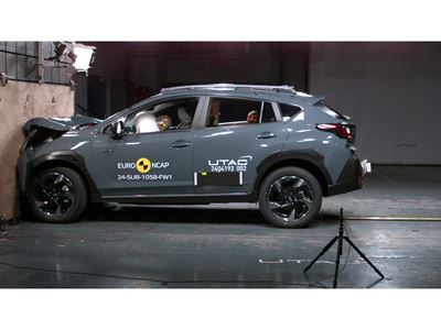 Subaru Crosstrek - Full Width Rigid Barrier test 2024