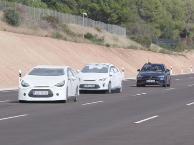 Mercedes-Benz C-Class Assisted Driving Tests 2024