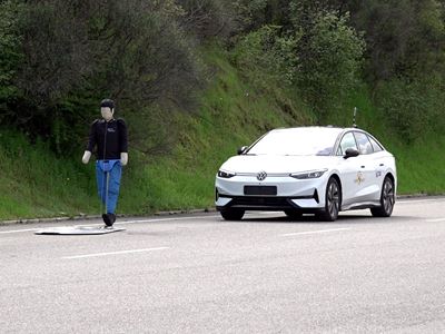 VW ID.7 Assisted Driving Tests 2024