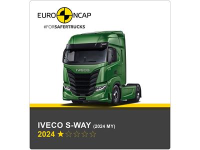 Iveco S-WAY (2024 MY) Euro NCAP Commercial TRUCK SAFE Results 2024