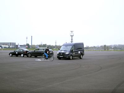 Ford Transit Commercial Van Safety Tests 2025