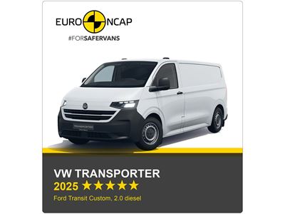 VW Transporter Euro NCAP Commercial Van Safety Results 2025