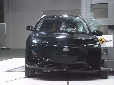 GEELY EX5 Side Pole test 2025