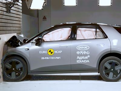 firefly Full Width Rigid Barrier test 2025