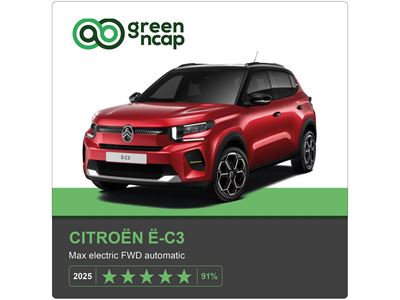Citro n C3 Green NCAP results 2025