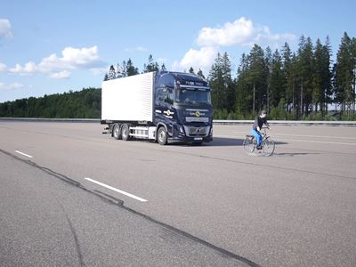 Volvo FH Aero 6x2 Rigid 2025 Commercial Truck Safety Tests