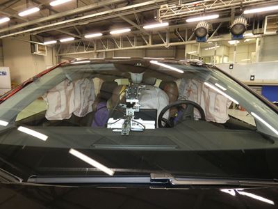 koda Elroq Far Side impact test 2025 after crash