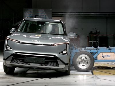 Kia EV5 Side Mobile Barrier test 2025