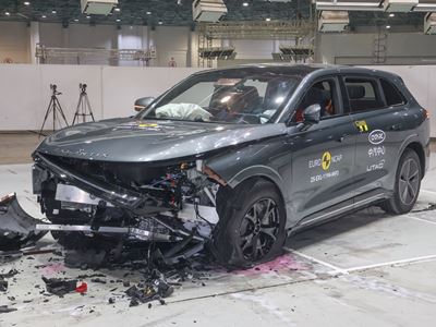 EXLANTIX ET Mobile Progressive Deformable Barrier test 2025 after crash