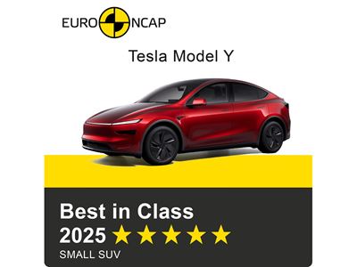 Tesla Model Y 2025 Banner