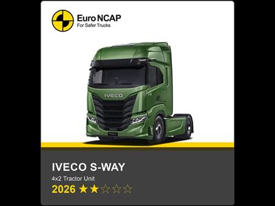 IVECO S WAY Euro NCAP Truck Safety Results 2026