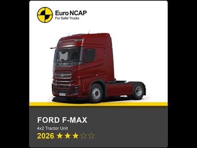 Ford F MAX Euro NCAP Truck Safety Results 2026