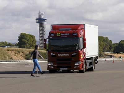 Scania P series Commercial Truck Safety Tests 2026