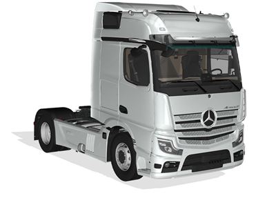 Mercedes Benz Actros F 4x2 tractor unit 2026 press image