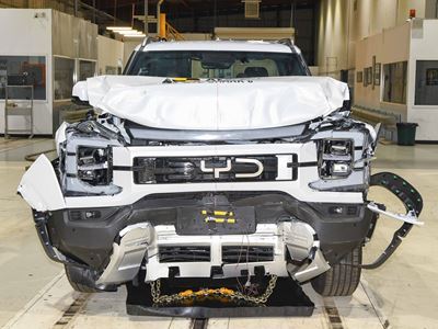 BYD SHARK FW test 2025 after crash