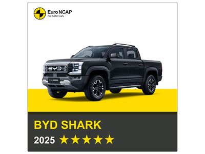 BYD SHARK Euro NCAP 2025 Results 5 stars