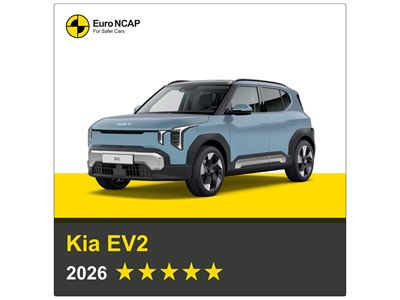 Kia EV2 Euro NCAP 2026 Results 5 stars