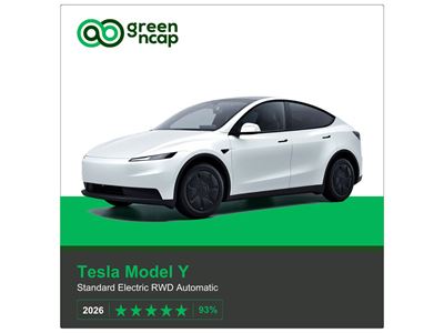 Tesla Model Y Green NCAP results 2026