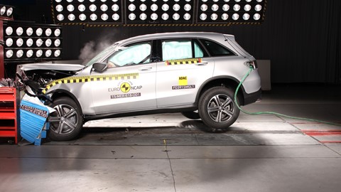 Mercedes-Benz GLC  - Frontal Offset Impact test 2015