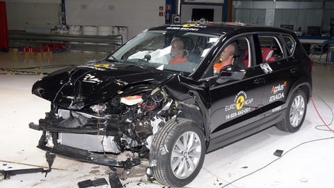 Seat Ateca - Frontal Offset Impact test 2016 - after crash