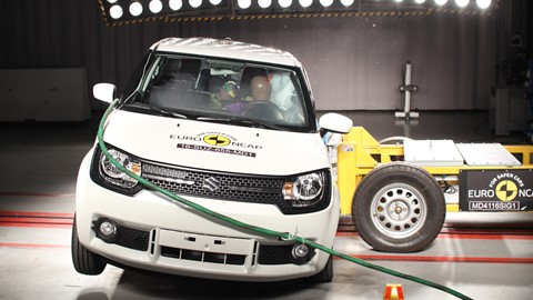 Suzuki Ignis - Side crash test 2016