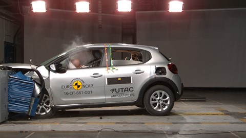Citroën C3 - Frontal Offset Impact test 2017