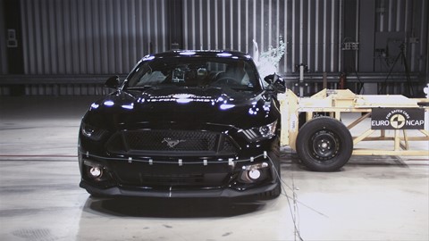 Ford Mustang Reassessment - Side crash test 2017