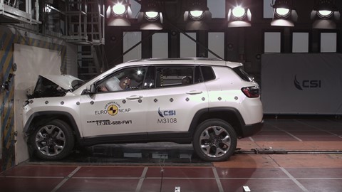 Jeep Compass- Frontal Full Width test 2017