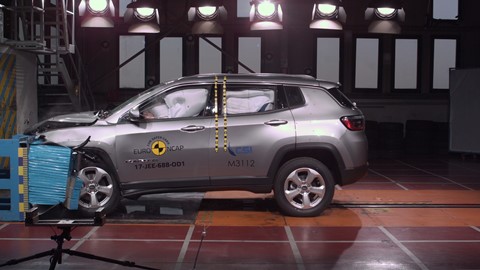Jeep Compass - Frontal Offset Impact test 2017