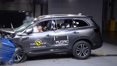 Renault Koleos - Frontal Offset Impact test 2017