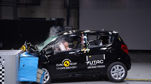 Opel Karl - Frontal Offset Impact test 2017