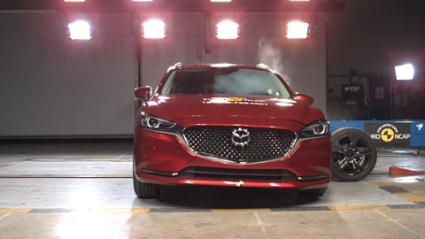 Mazda 6 - Side crash test 2018