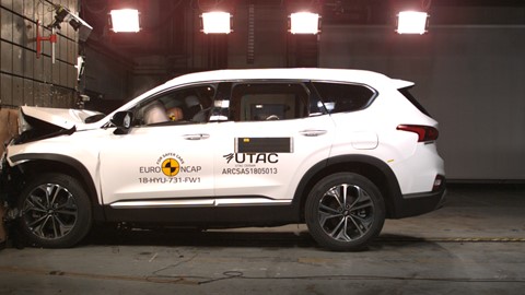 Hyundai Santa Fe - Frontal Full Width test 2018