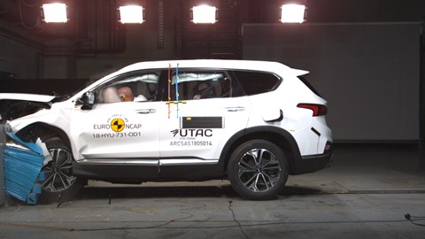 Hyundai Santa Fe - Frontal Offset Impact test 2018
