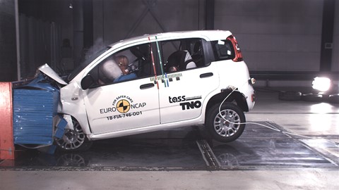 Fiat Panda - Frontal Offset Impact test 2018