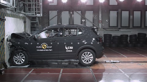 Volkswagen T-Cross - Frontal Full Width test 2019